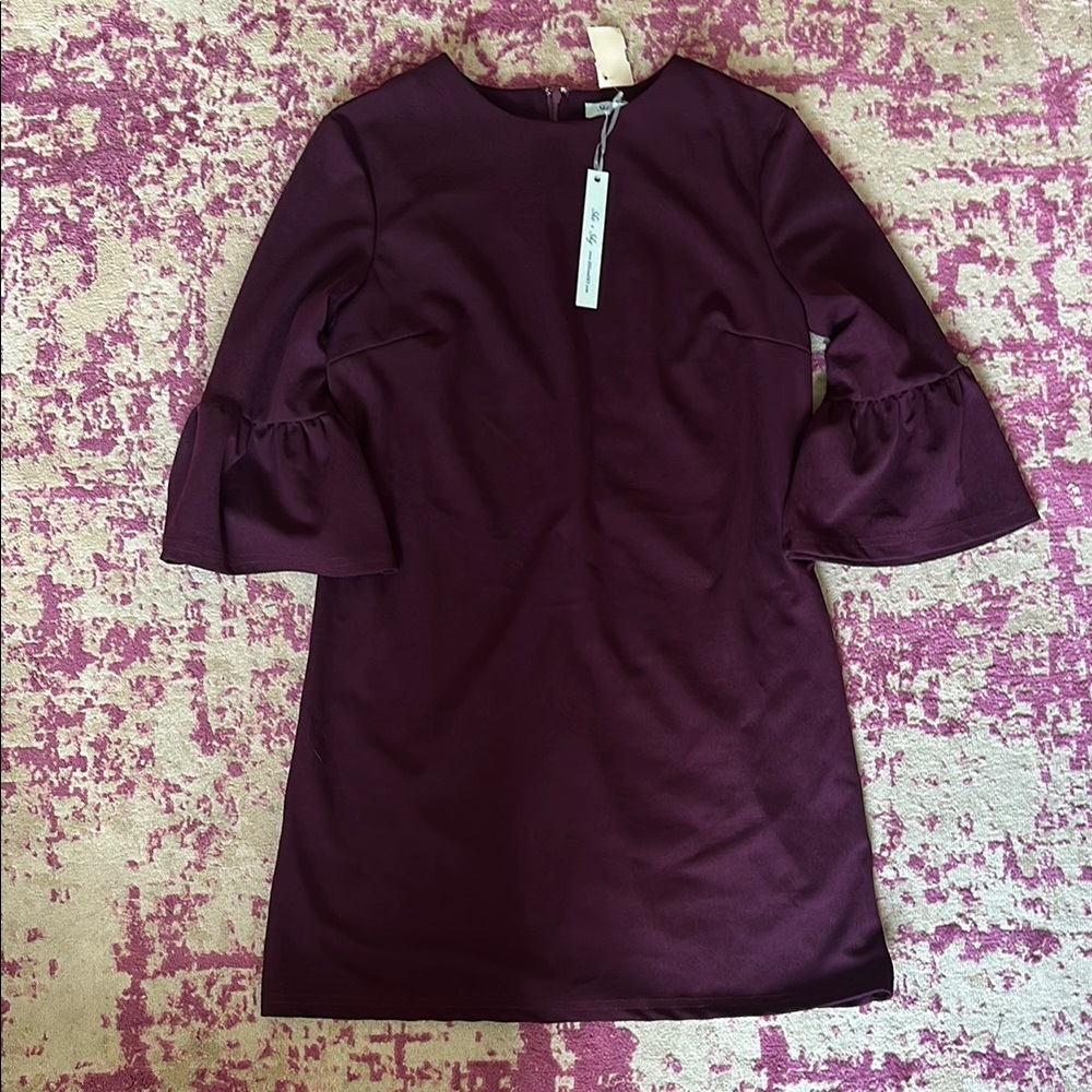 She + Sky Plum Mini Dress